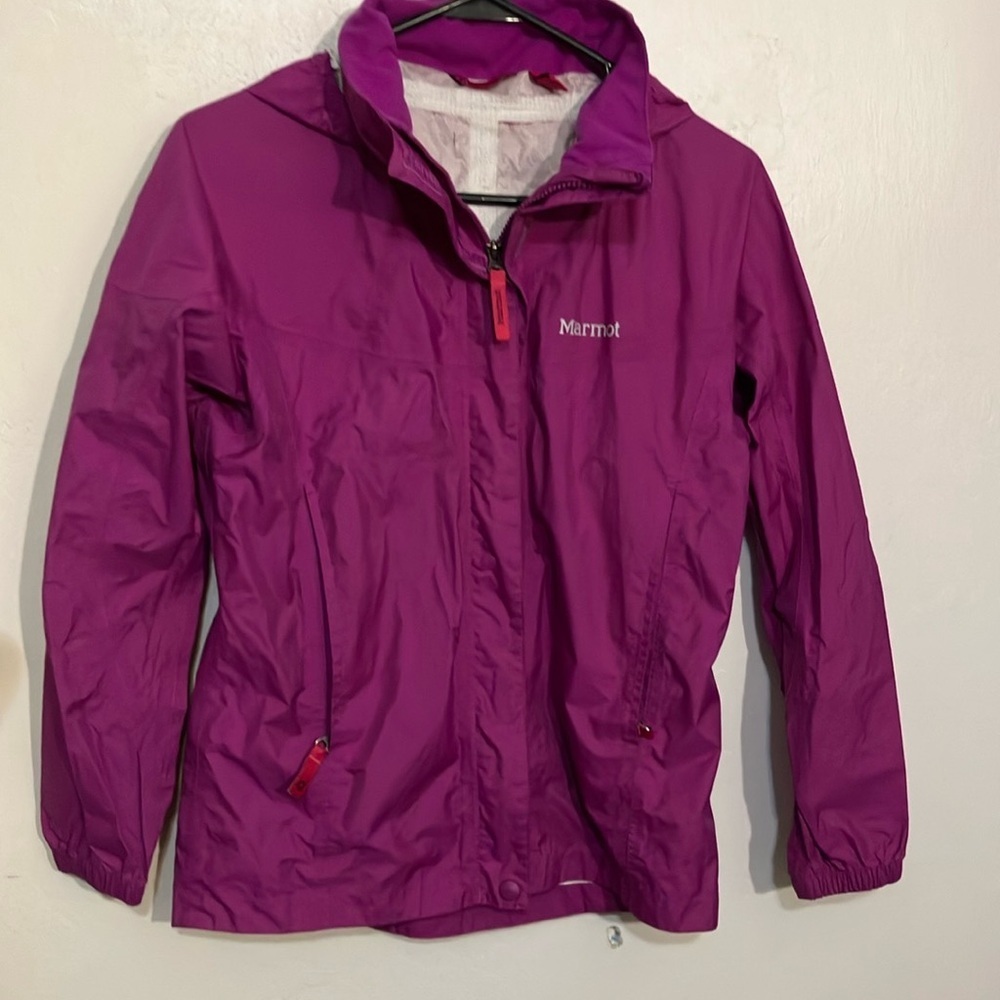 Marmot waterproof shell size Large Girls